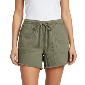 Supplies Fiore Raw Hem Shorts in Green Women Size XL NWT